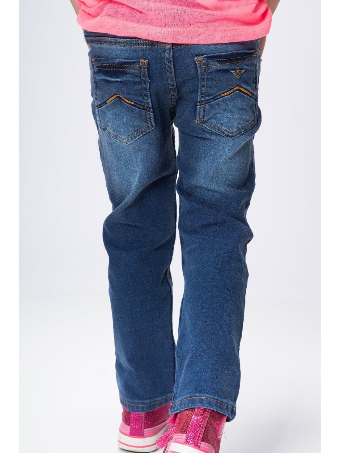 Girls\' denim trousers NDZ514 - Online store - Boutique